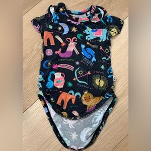 Little Sleepies Zodiac Print Onsie
